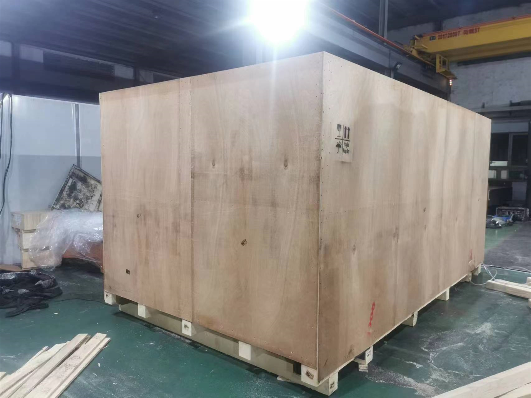 深圳重型机床出口木箱